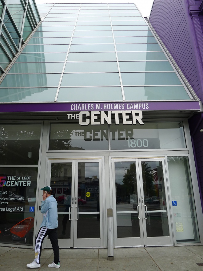 SF LGBT Center front door