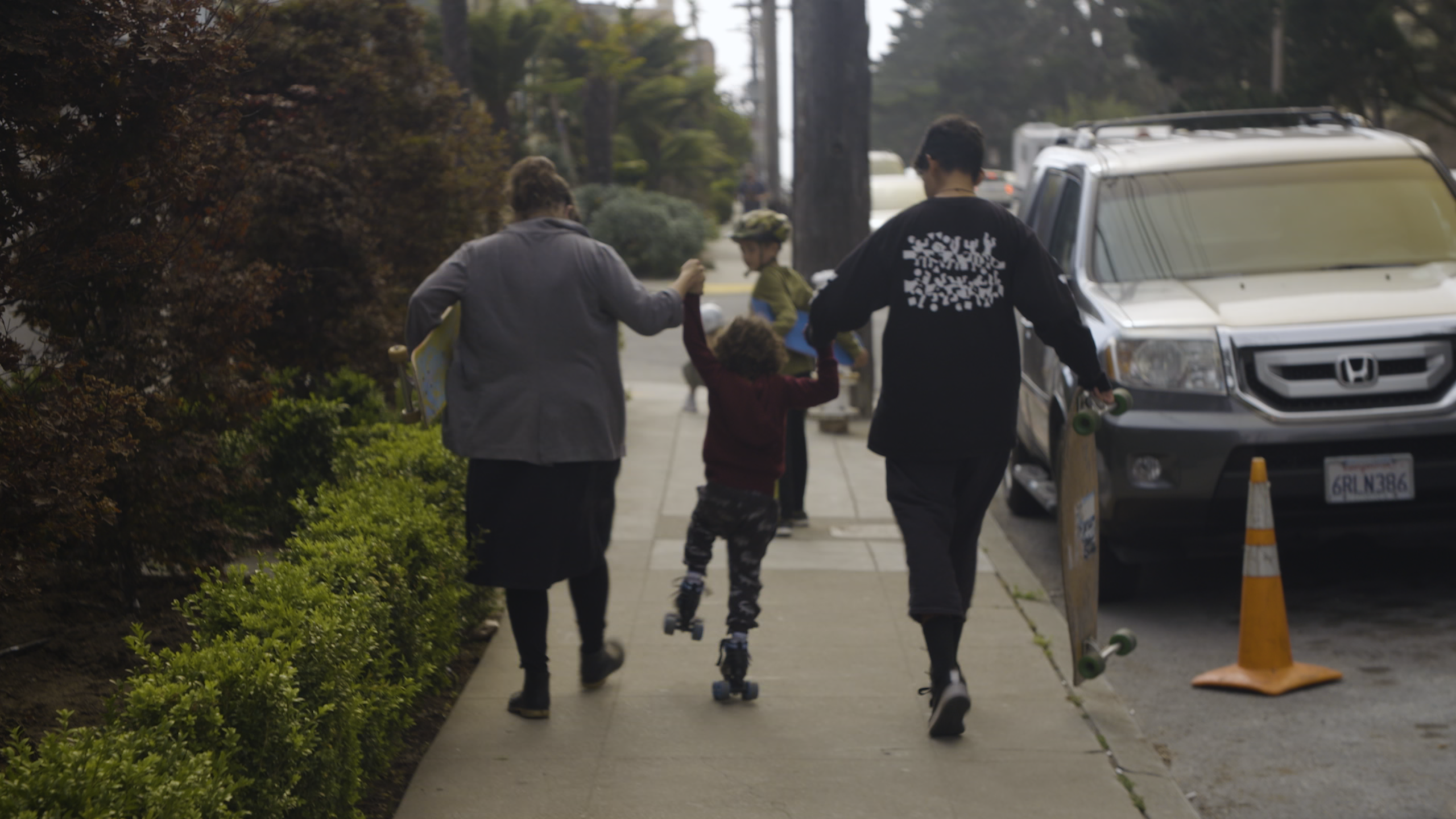 Jay and their Host Home family